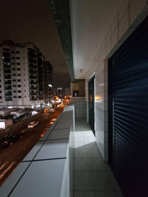 Lindo Ap Com Vista Para O Mar! Ocian Pg Praia Grande (Santos) Exterior foto